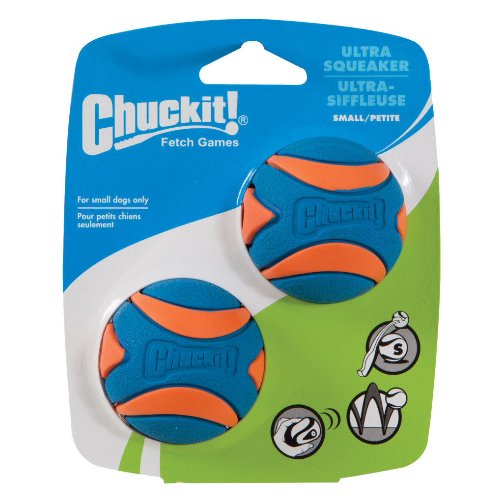 Chuckit! Ultra Squeaker S pachet 2 mingi