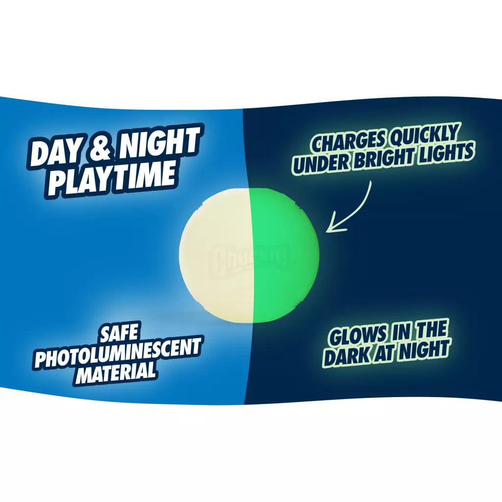 Chuckit! Max Glow Ultra Squeaker M