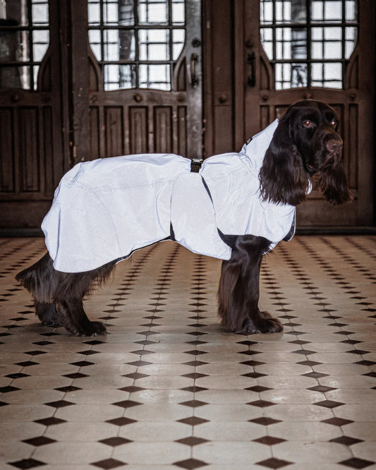 PAIKKA Haină de ploaie reflectorizantă Lite Bej