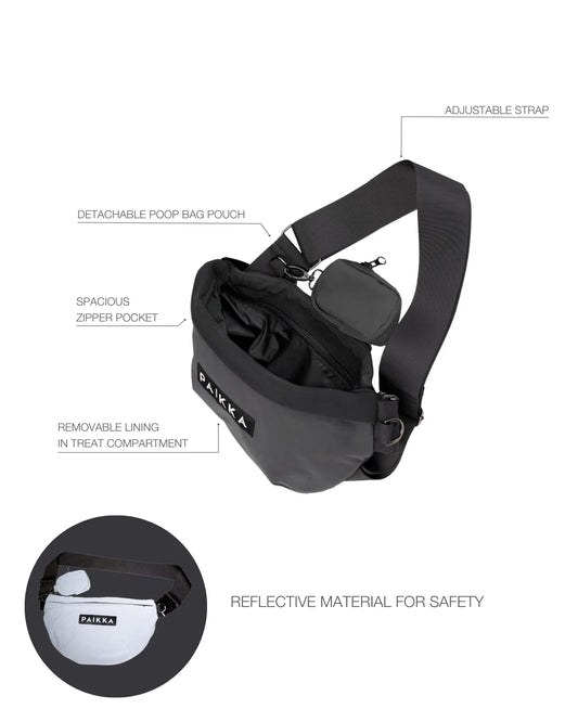 PAIKKA Geantă pentru plimbare - Dark