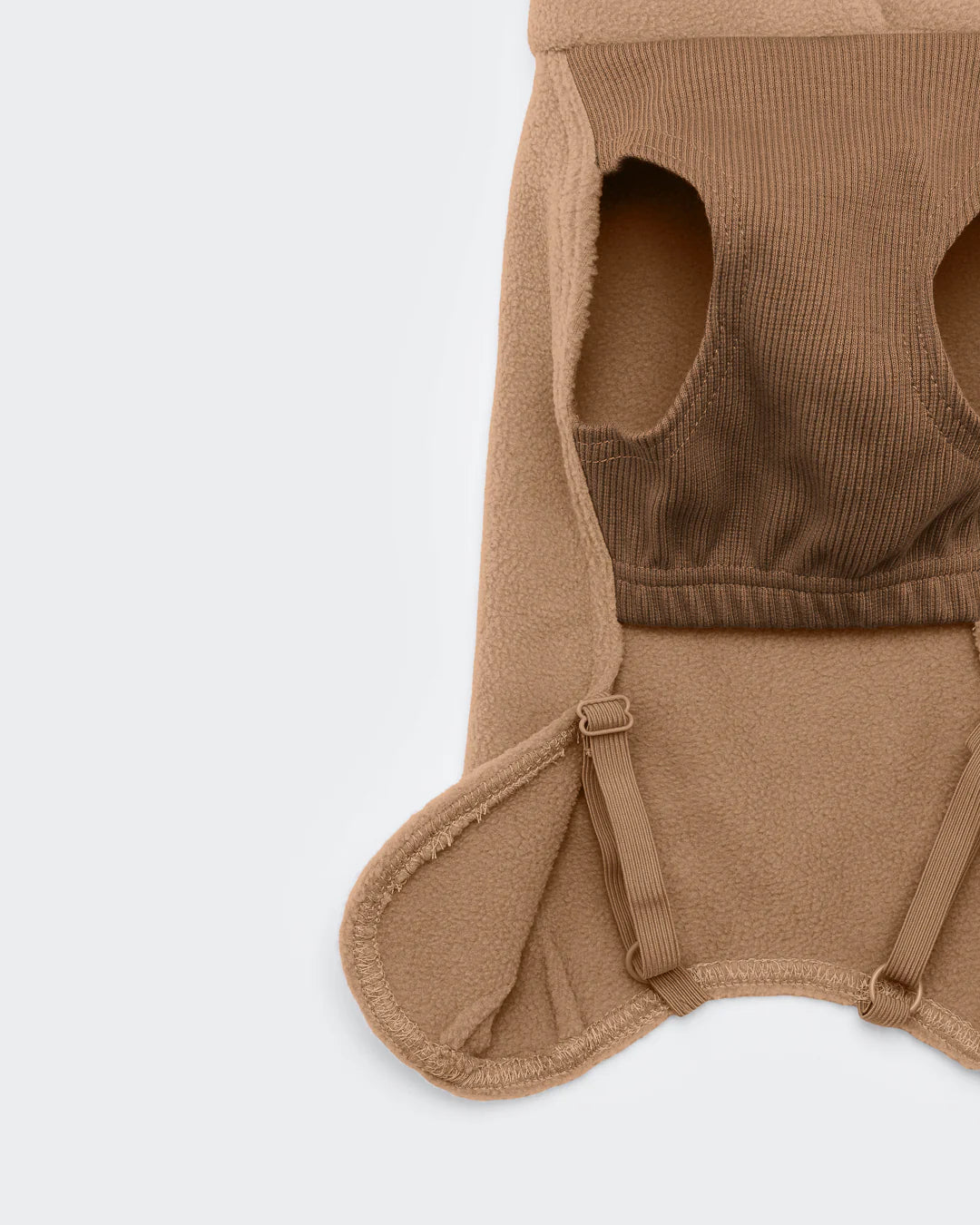 PAIKKA Haină din Seawool - Brown