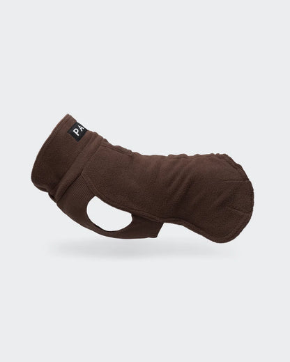 PAIKKA Haină din Seawool - Choco
