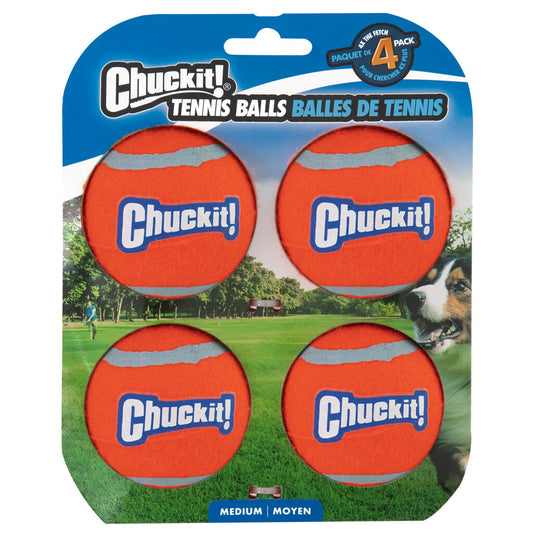 Chuckit! Pachet de 4 Mingi de Tenis M