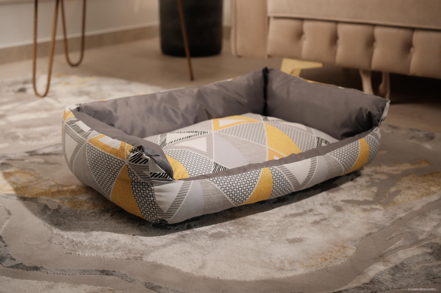 Lunoa Pet Line Culcuș Cozy din bumbac 65x 45 cm