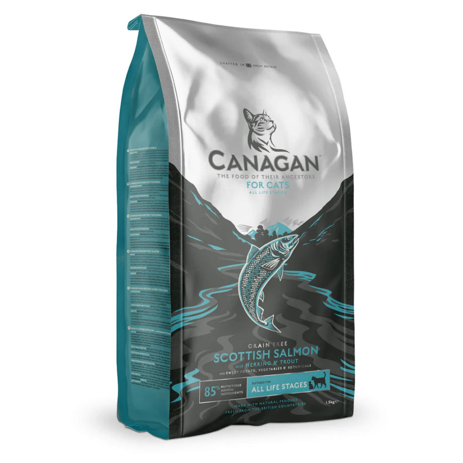 CANAGAN CAT GRAIN FREE CU SOMON 1,5kg