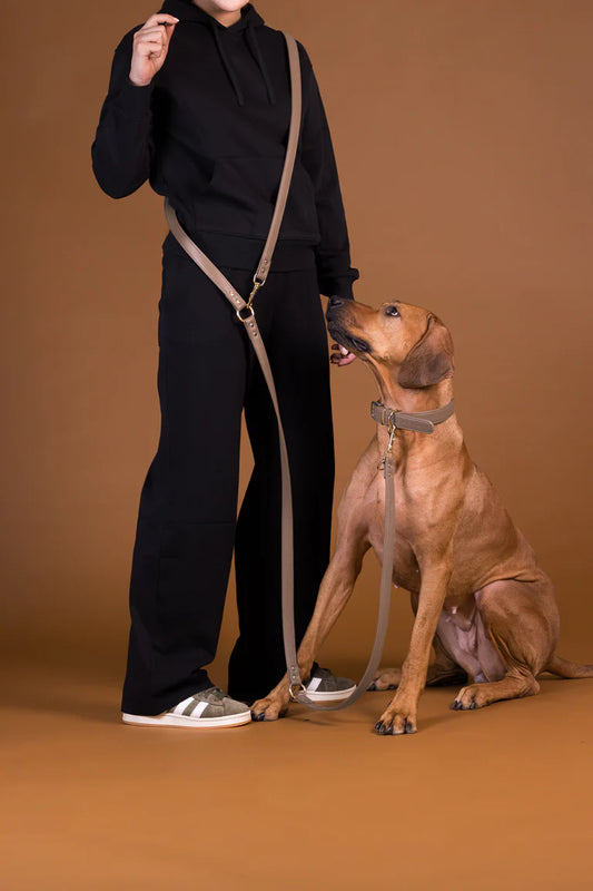 PAIKKA Lignify Multi-Leash Taupe