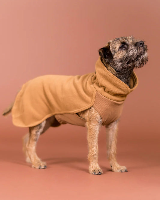 PAIKKA Haină din Seawool - Brown