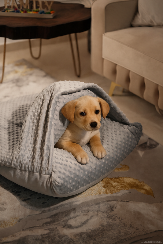 Lunoa Pet Line Pernă Minky Premium cu Buzunar 80x 70 cm