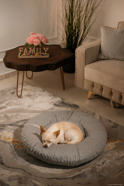 Pernă Minky Premium Rotundă + Minipernuță