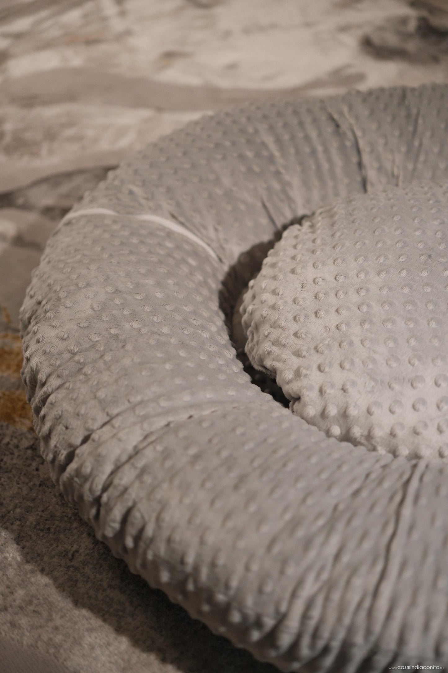 Pernă Minky Premium Rotundă + Minipernuță