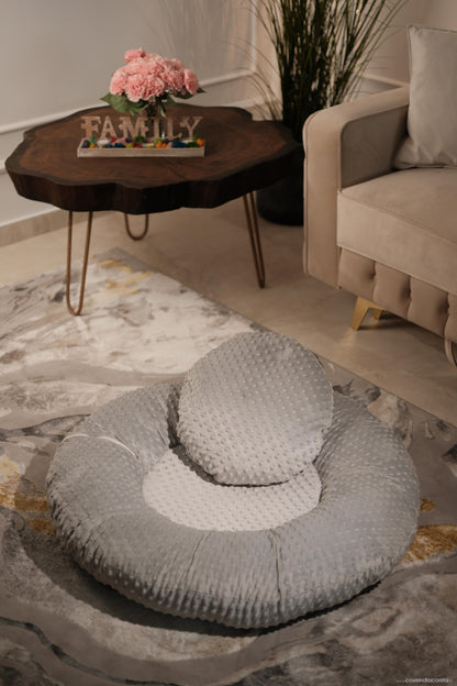 Pernă Minky Premium Rotundă + Minipernuță