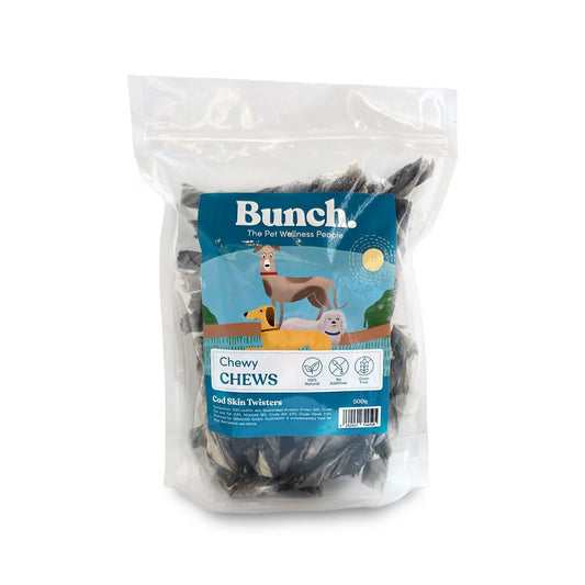 BUNCH Twist din Piele de Cod